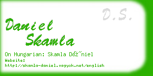 daniel skamla business card